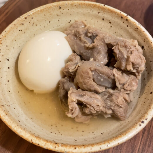 うまみ　牛スジと玉子